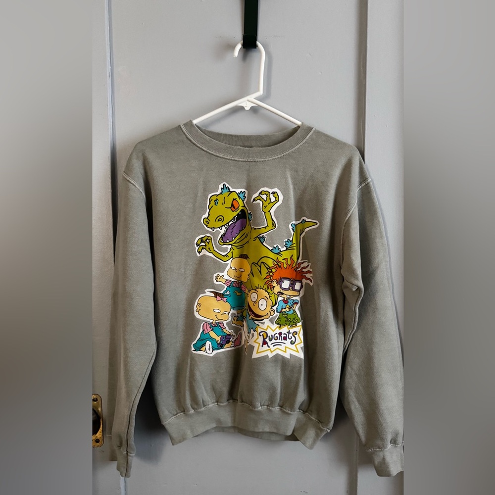 Rugrats Graphic Sweater - Light Green
